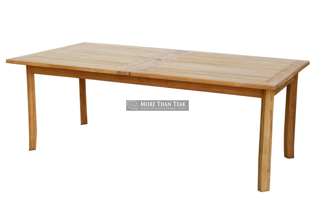 ELEGANT RECTANGULAR TABLE | MORE THAN TEAK